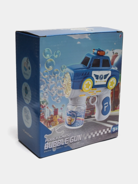 Sovun pufaklari generatori bolalar uchun, batareyali BUBBLE GUN