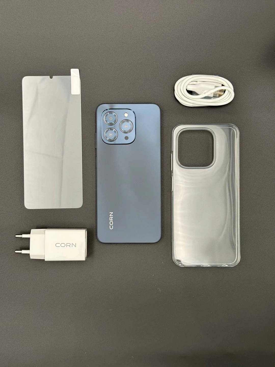 Смартфон Coco Corn C16 Pro Max, 2 SIM, 5GB RAM, 2+3, 64GB, Face ID ...