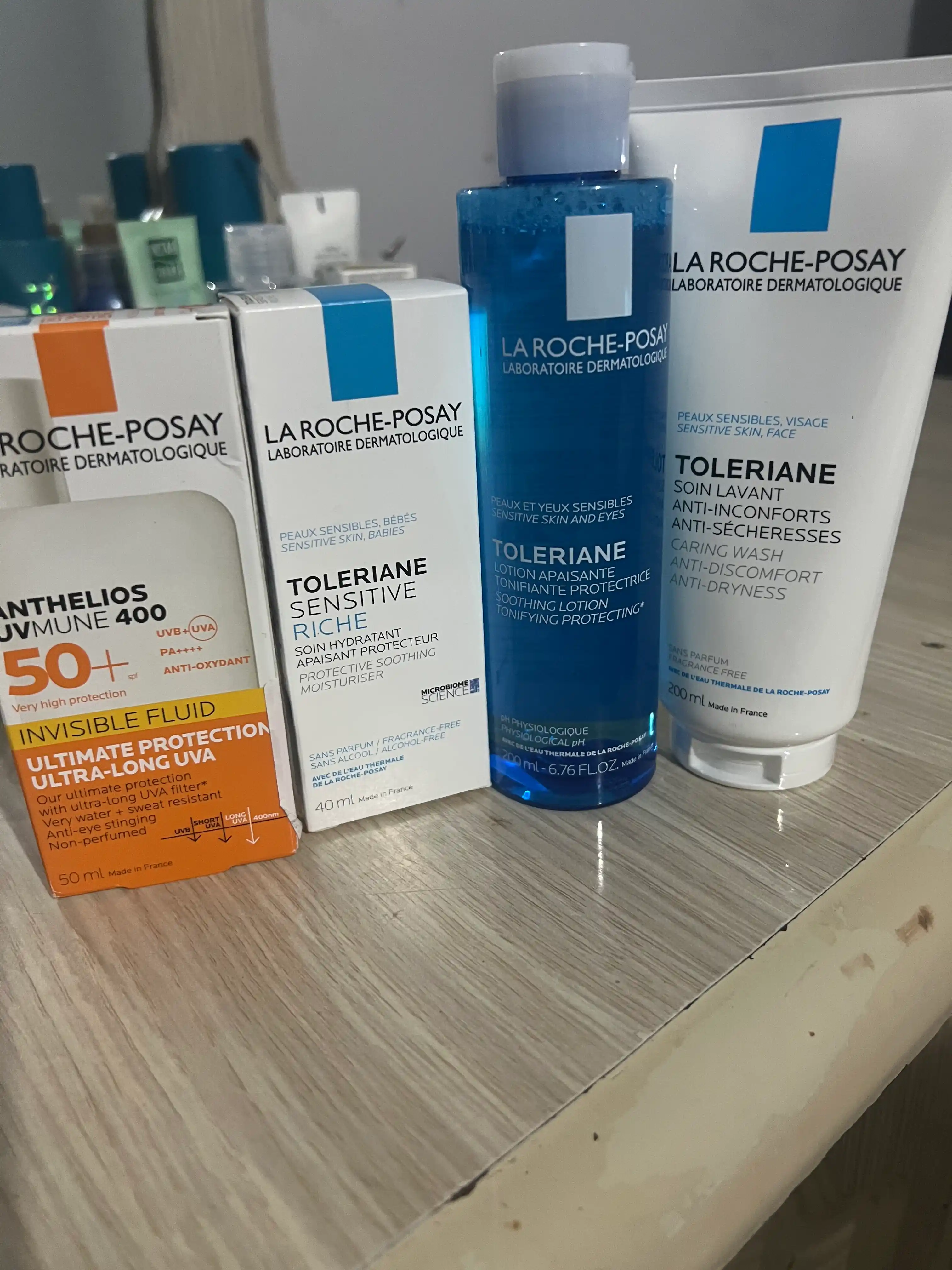Успокаивающий тоник LA ROCHE-POSAY TOLERIANE для чувствительной кожи лица и глаз, 200 мл