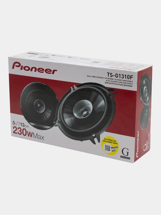 Avtomobil karnaylari Pioneer TS-G1310F 230W, avtomobillar uchun akustik tizim