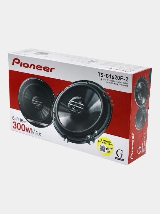 Автомобильные колонки Pioneer TS-G1620F-2 300W, акустическая система для авто