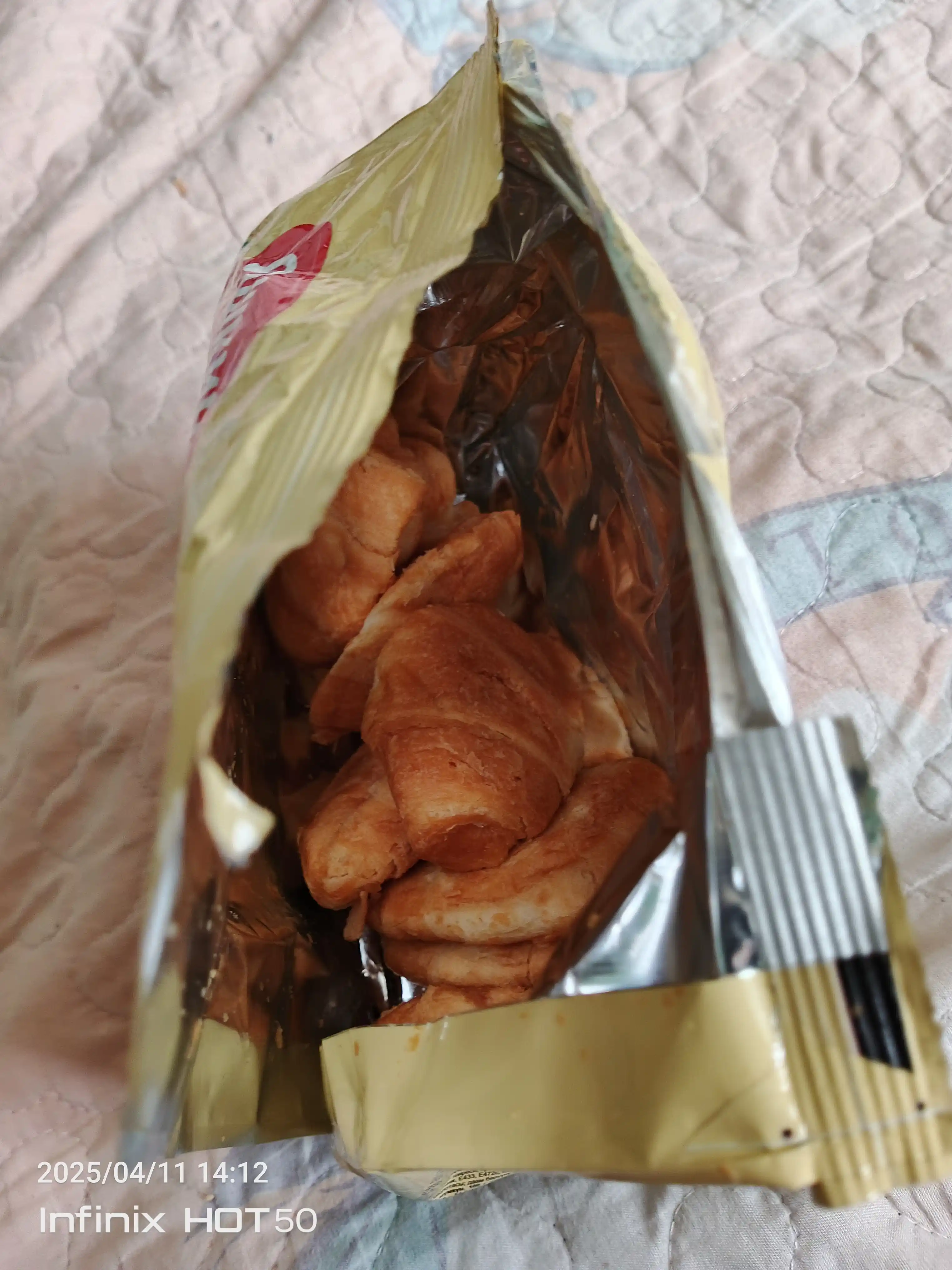 Мини-круассаны Яшкино, со сливочным кремом