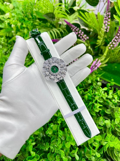 Женские наручные часы, элегантные и компактные часы — LWATCHS-75W0054-ЛЗЕЛЕН