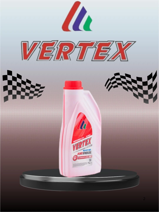 Антифриз Vertex, красный