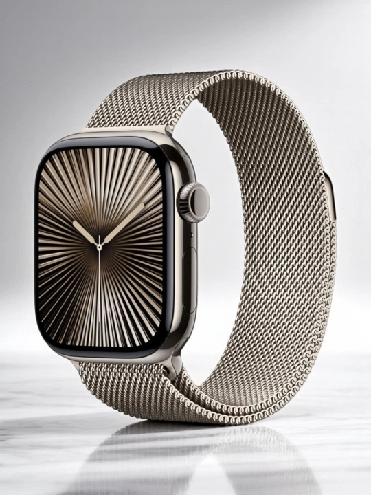 Apple Watch Series 10 – умные часы с корпусом и миланским браслетом из титана - 