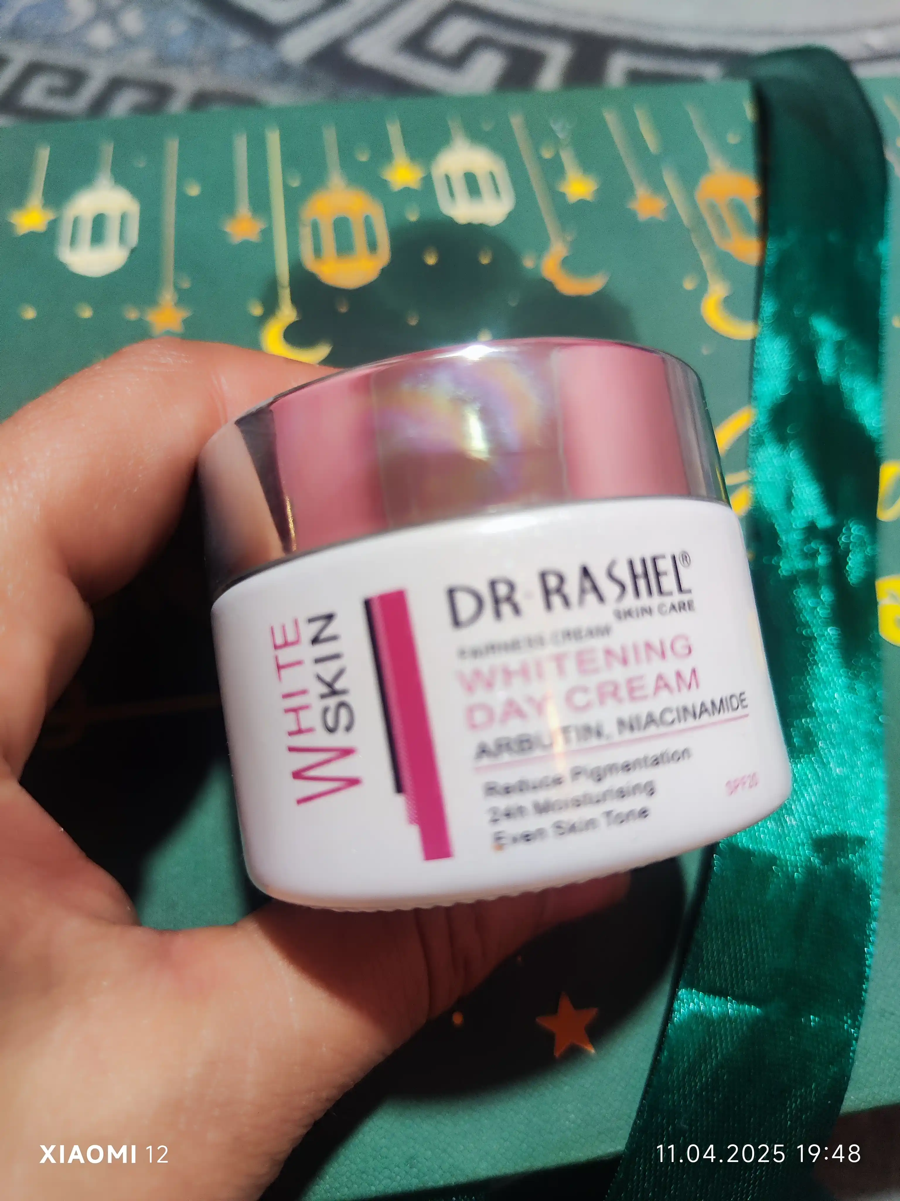 Отбеливающий дневной крем для лица от пятен с SPF20, Dr. Rashel Whitening SPF20, 50 г