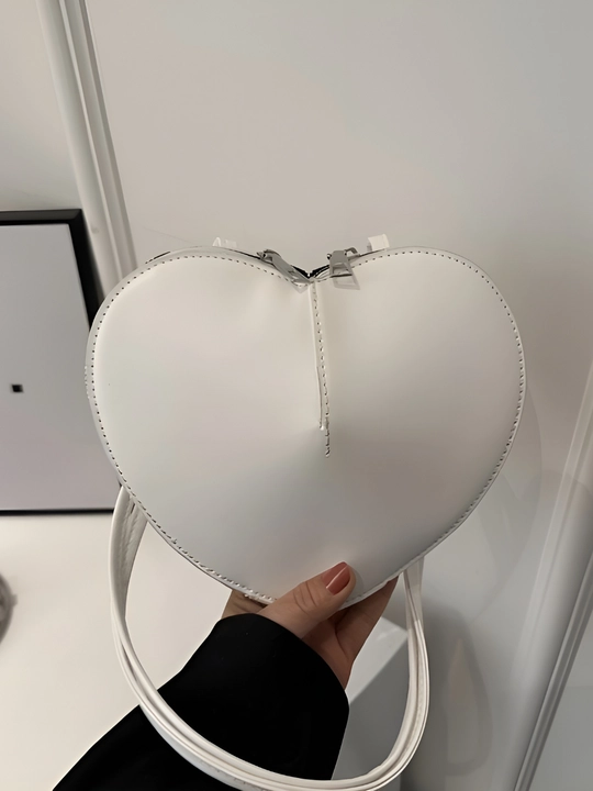 LoveMe Heart ayollar sumkasi, yurak shaklida, yelkama