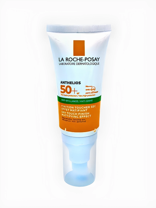 Yog'siz Matlash Effektli SPF 50+,Quyoshdan Himoya Gel-Krem,Anthelios SPF 50+Anti-Brillance