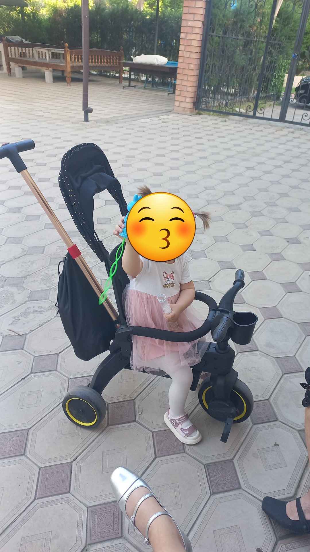 Bolalar velosiped aravachasi Luxmom S7, bolalar kolyaskasi, bolalar velosipedlari