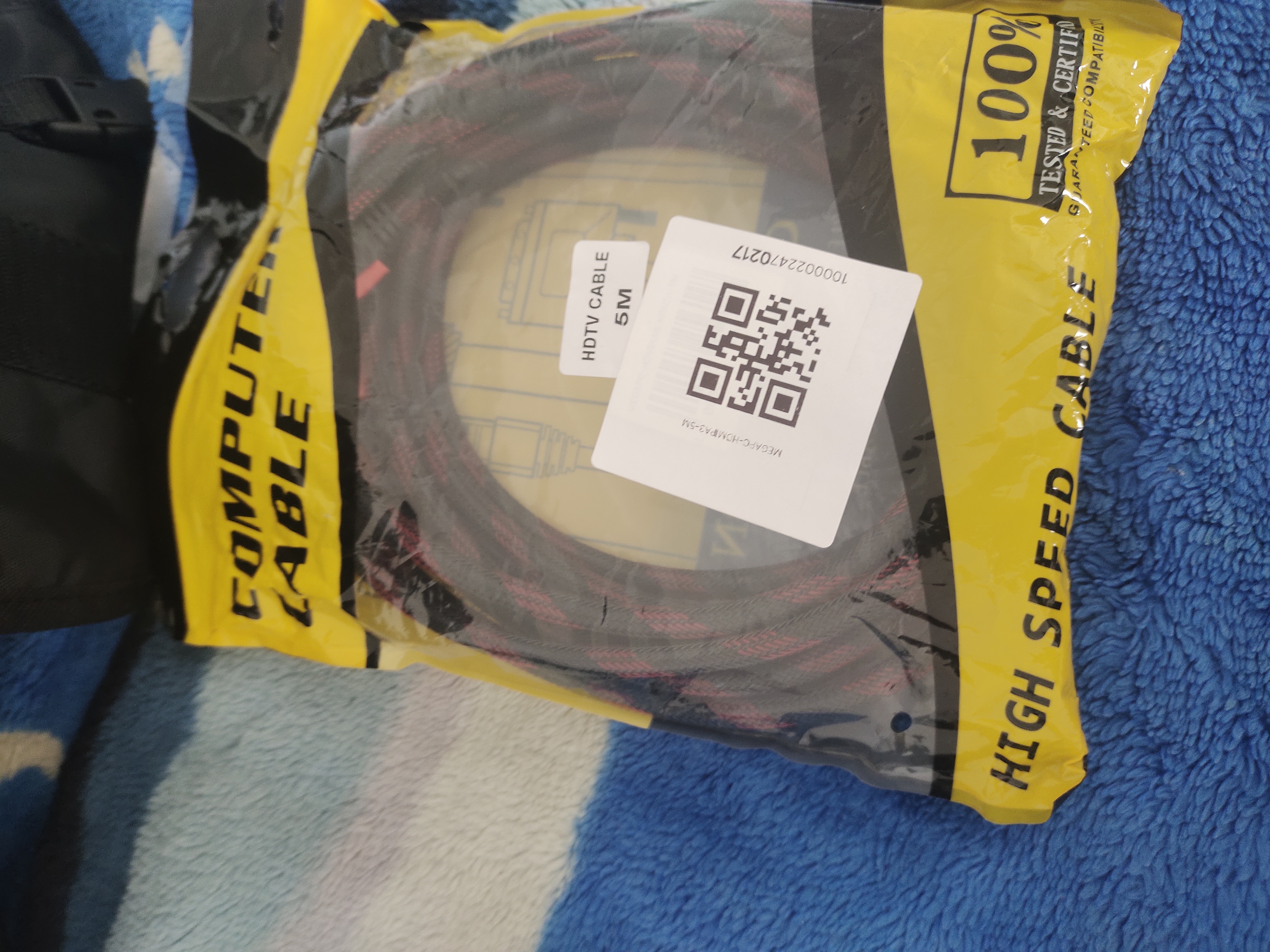 Кабель HDMI-HDMI для подключения к телевизору, приставке, монитору, проектору, компьютеру