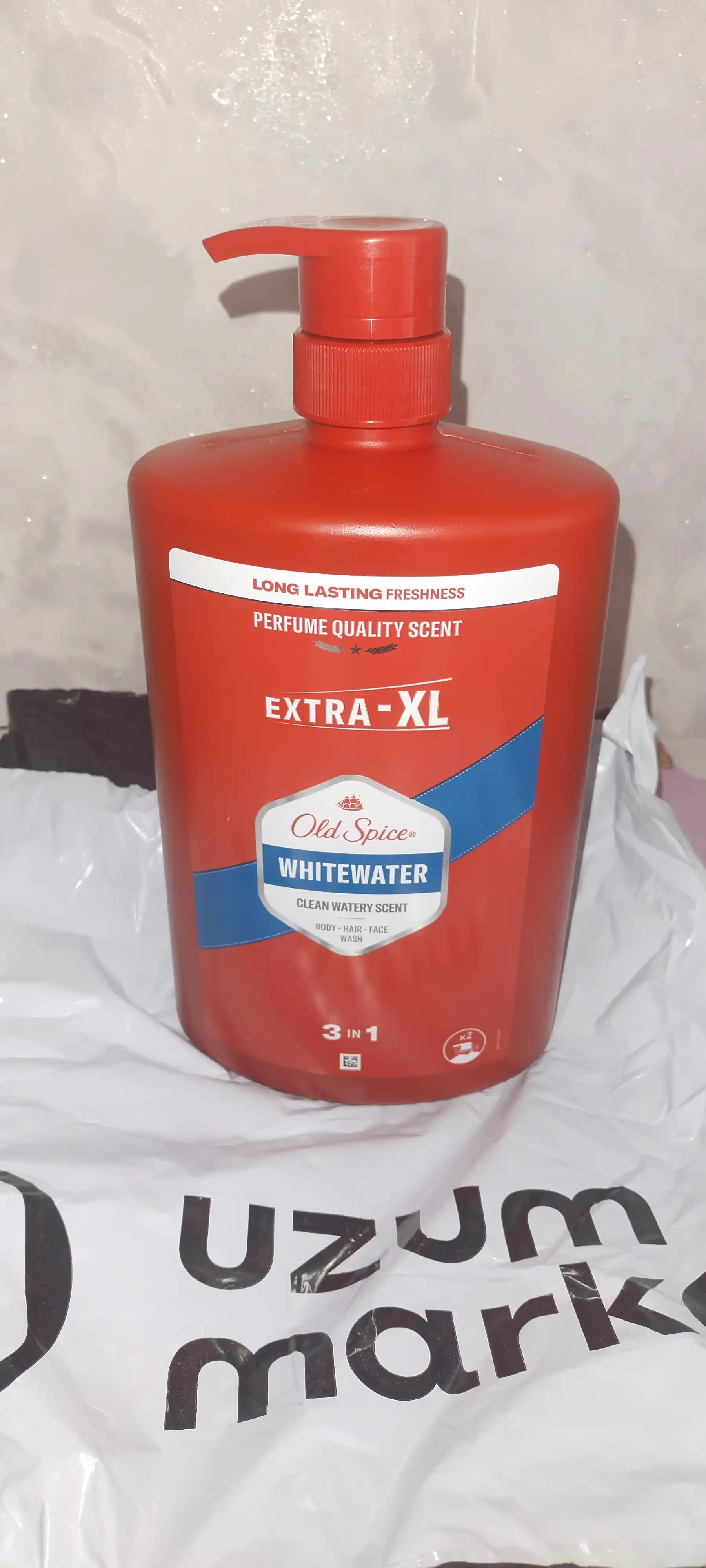 Old Spice гель для душа 3в1 Whitewater, 1л