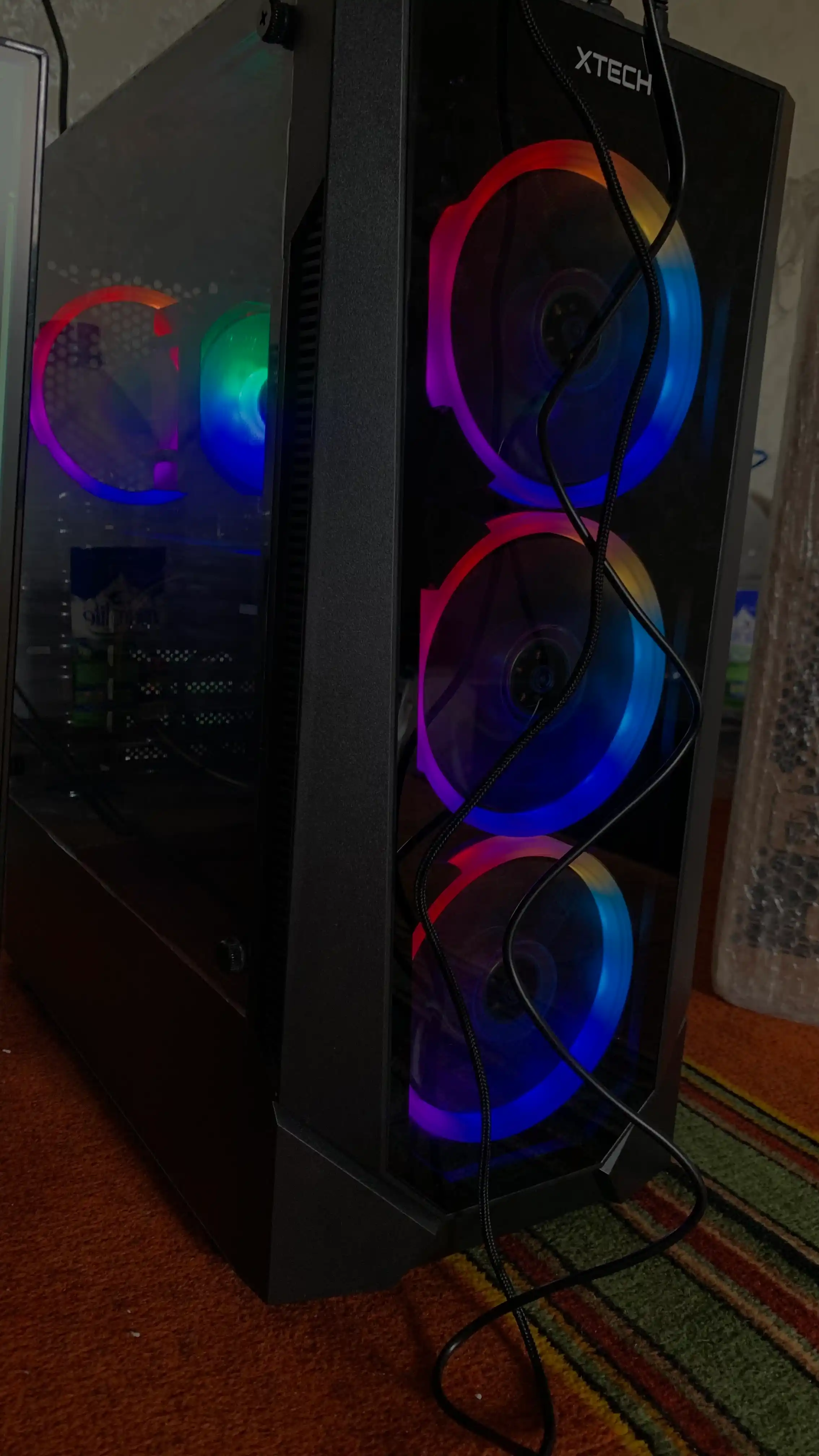 Core i5 12400F o‘yin kompyuteri, 16GB DDR4, 512 GB SSD NVMe, RTX5050 8GB, RTX3060 12GB