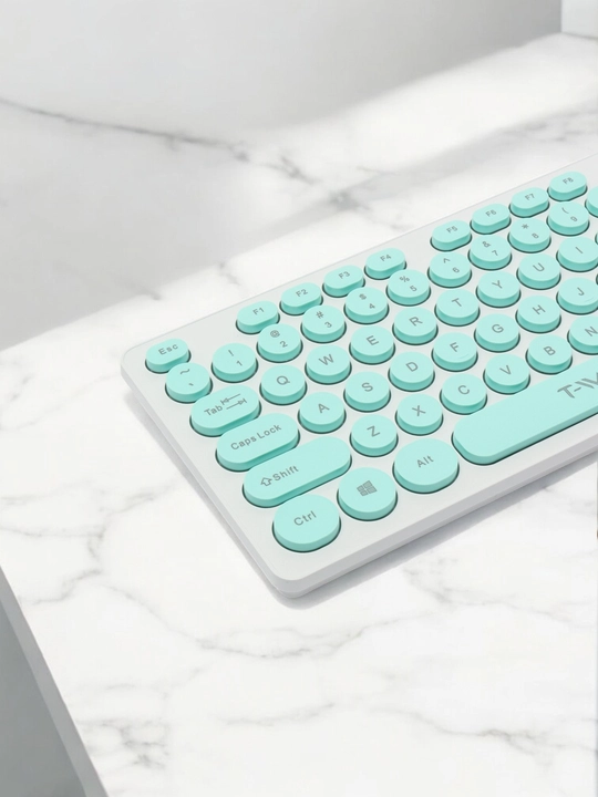 O'yin uchun smart klaviatura va sichqoncha RGB yoritgichi bilan, LED chiroqli