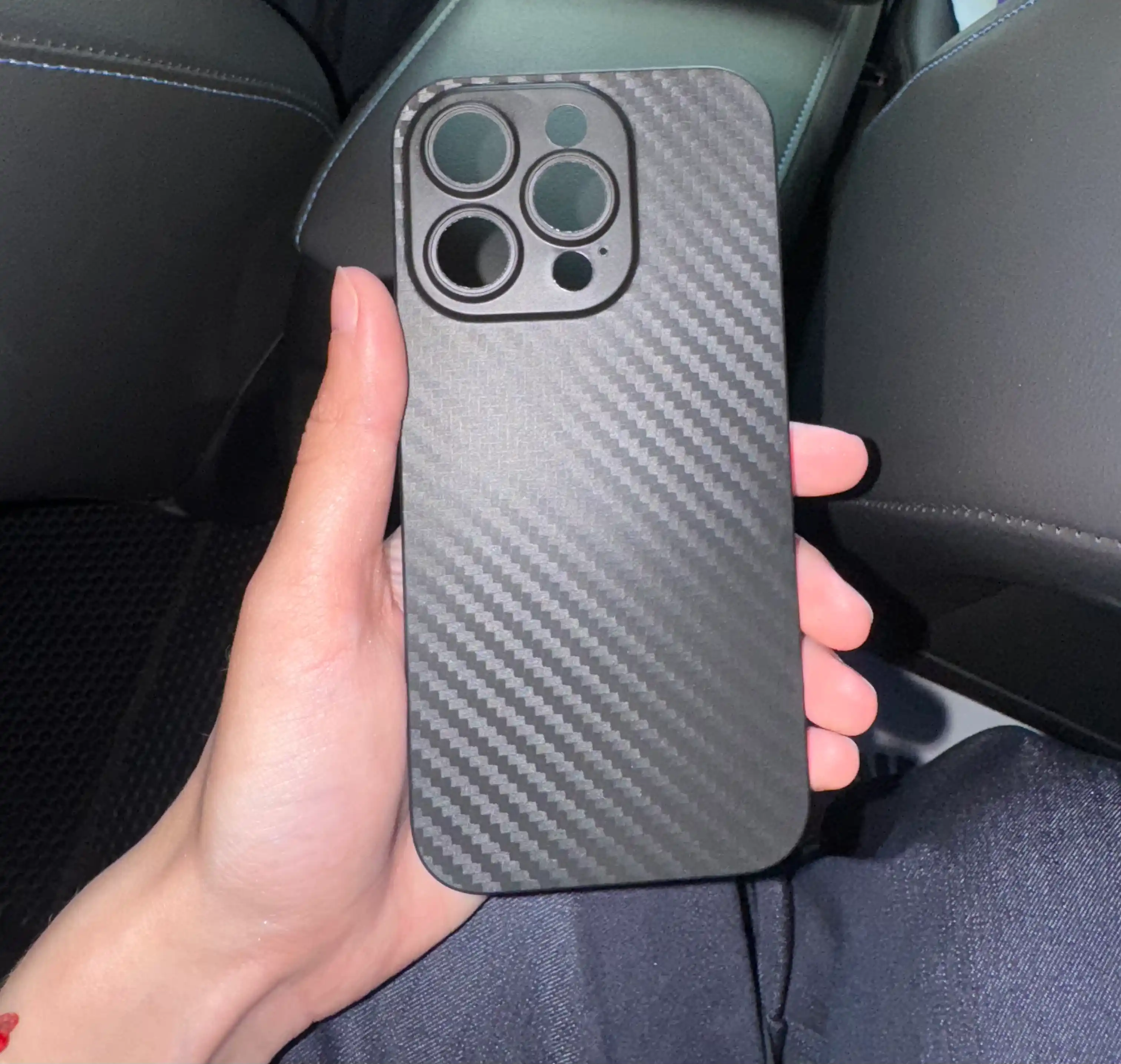Чехол в стиле карбона, для iPhone X, XR, XS, 11, 12, 13, 14, 15, 16 Pro, Max, Mini, Plus