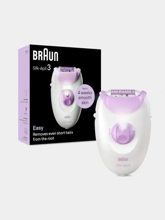 Эпилятор для женщин Braun Silk-epil 3 3-000