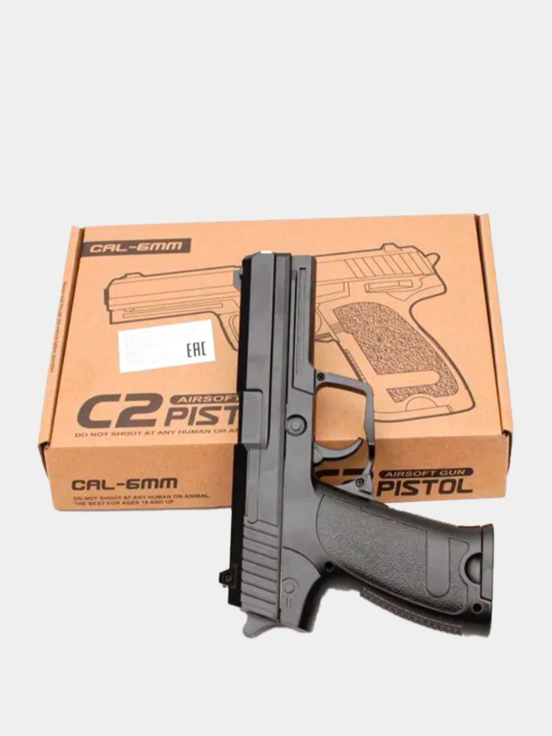 Metall o‘yinchoq pistol, modellar: S2, S7, K-6, K-116 - 