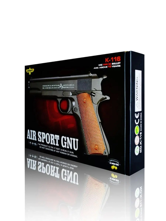 Metall o‘yinchoq pistol, modellar: S2, S7, K-6, K-116 - 