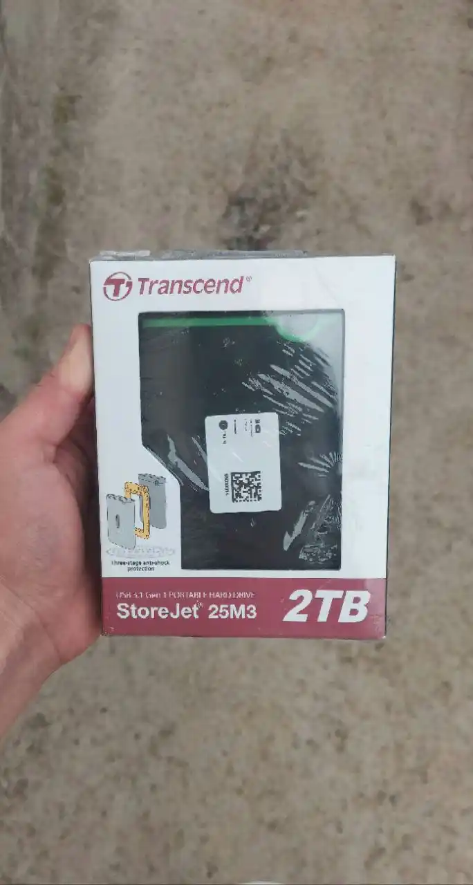 Tashqi qattiq disk, portativ qattiq disk Transcend 1TB 2TB 4TB USB 3.1