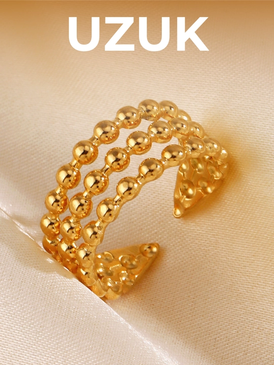 Gold va silver uzuklar, “Luxe Duo” ayollar uzuklari