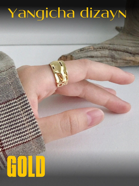 Золотые и серебряные кольца, женские кольца "Luxe Duo""
