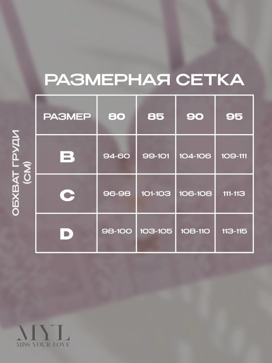 Ayollar uchun korsetli ichki kiyimlar to‘plami byustgalter va trusik, chashka C