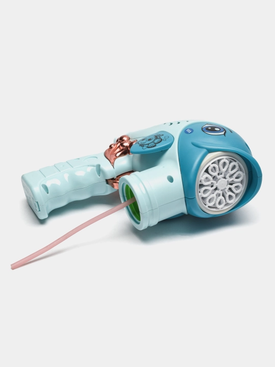 Sovun pufaklari generatori bolalar uchun, batareyali BUBBLE GUN