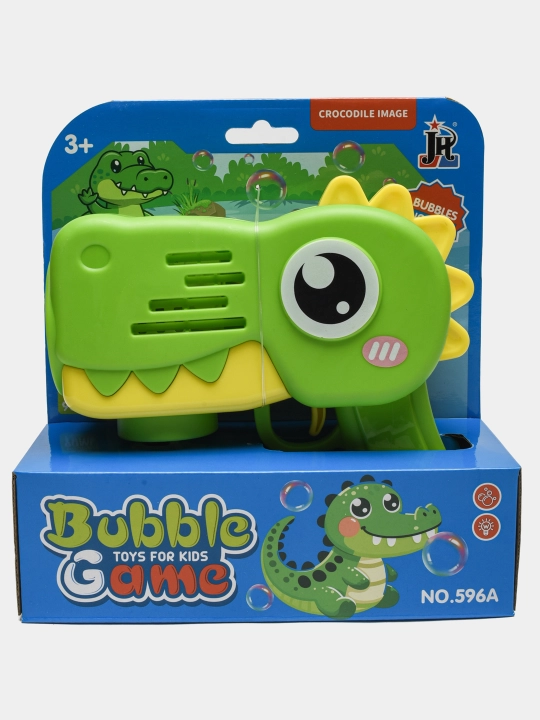 Sovun pufaklari generatori bolalar uchun, batareyali BUBBLE GUN