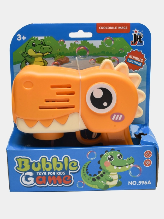 Sovun pufaklari generatori bolalar uchun, batareyali BUBBLE GUN