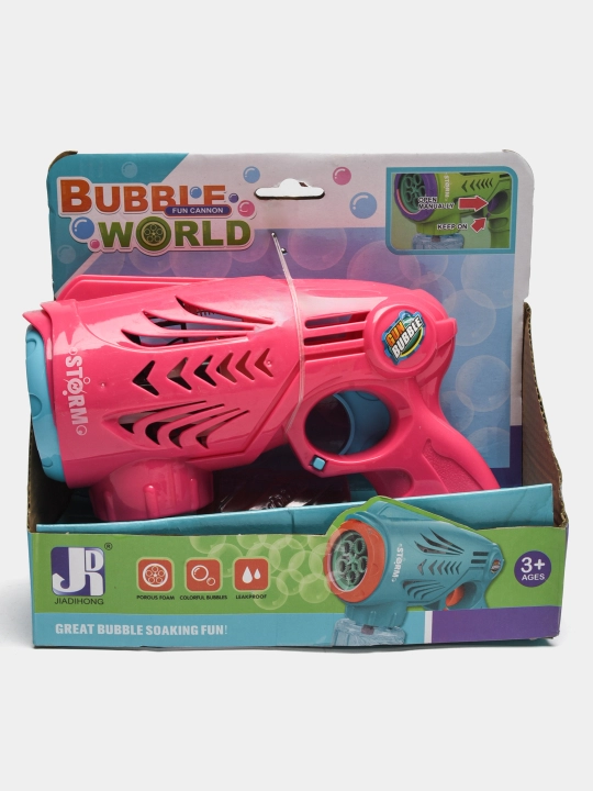 Sovun pufaklari generatori bolalar uchun, batareyali BUBBLE GUN