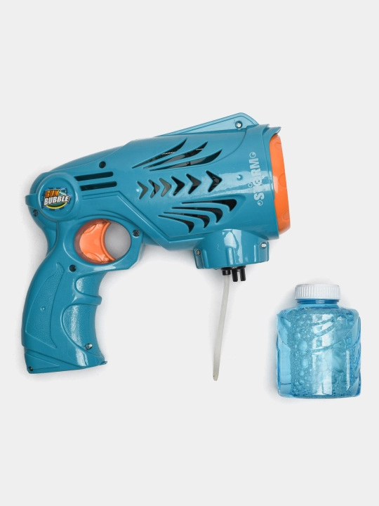 Sovun pufaklari generatori bolalar uchun, batareyali BUBBLE GUN