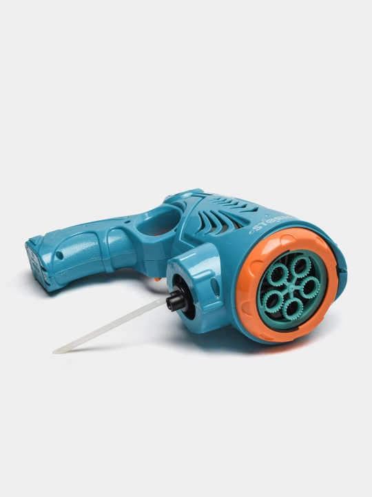 Sovun pufaklari generatori bolalar uchun, batareyali BUBBLE GUN