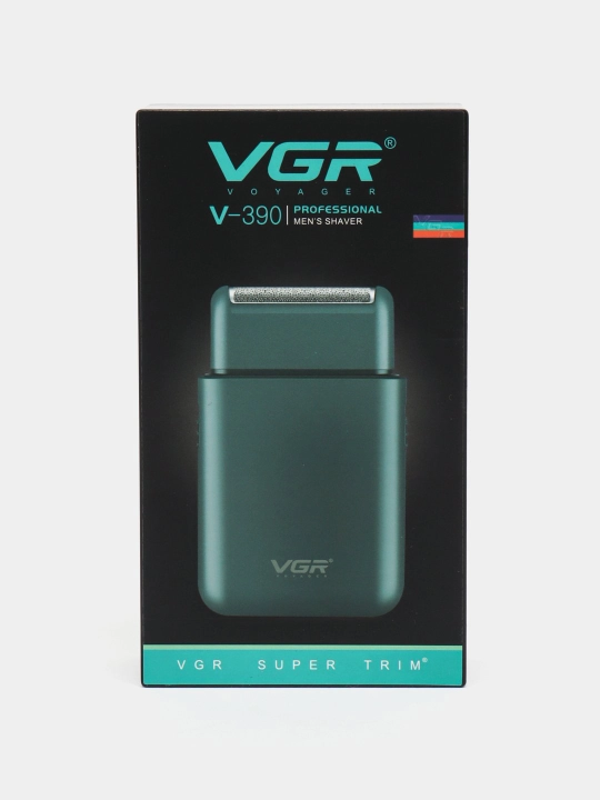O'rnatilgan trimmerli VGR elektr ustara, simsiz portativ sheyver - 