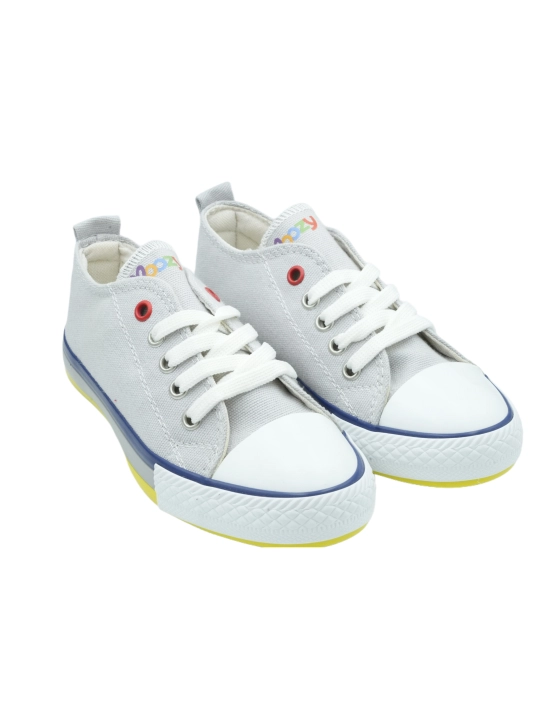 Текстильные кеды Moozy для детей с шнуровкой, CONVERSE – 7 цветов, размер 31-35