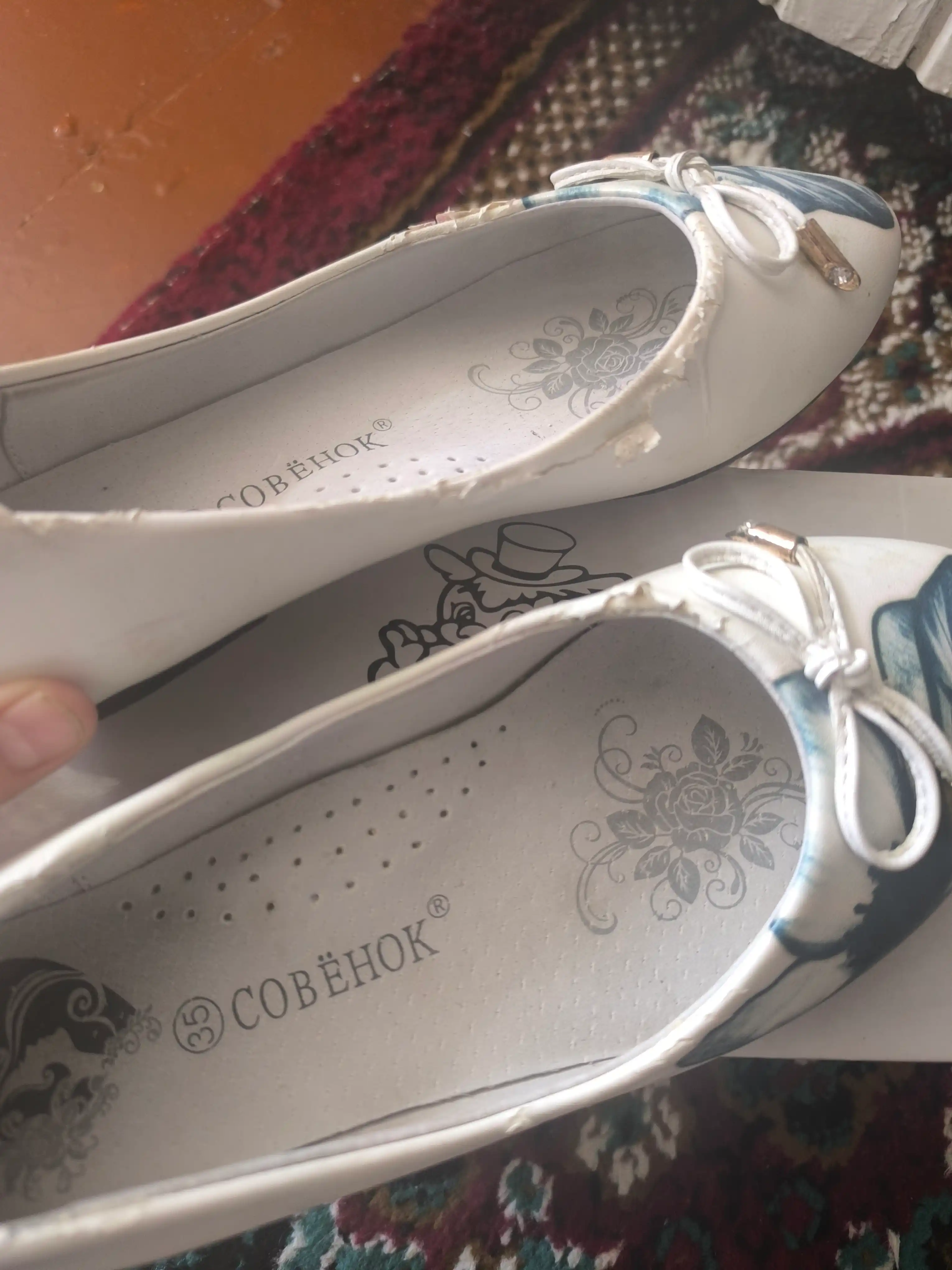 Балетки для девочек, "Совёнок"