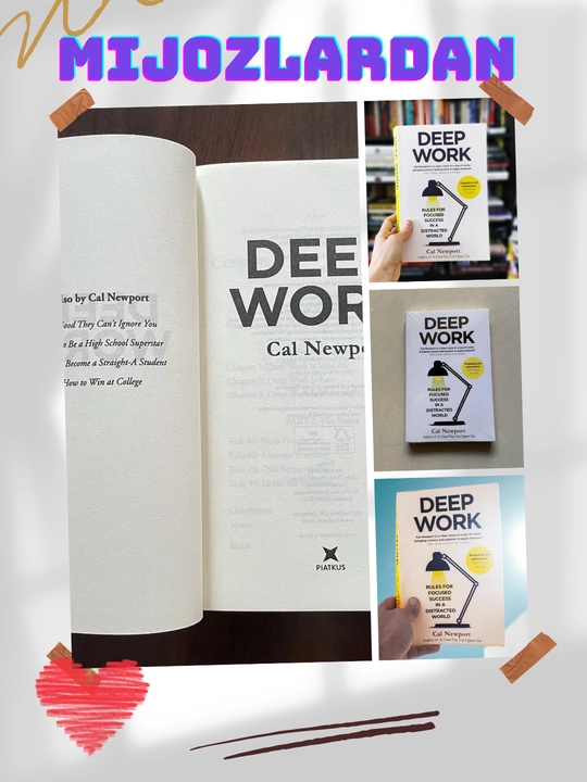 Deep Work, Cal Newport