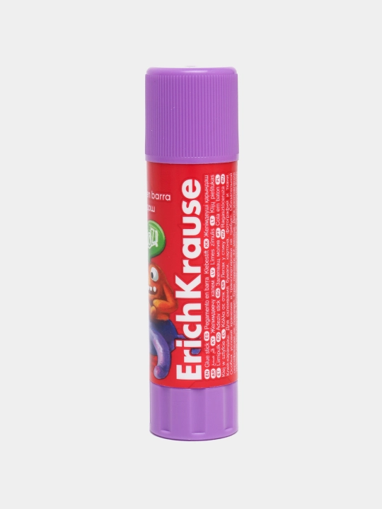Клей-карандаш ErichKrause EasyStick Jolly Friends, 6 г