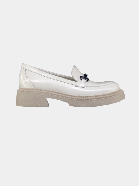 Haqiqiy charmdan yasalgan yen loafers