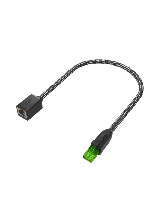 Патч-корд удлинитель CAT6 GCR RJ45 10 Гбит/с кабель для интернета, нейлон