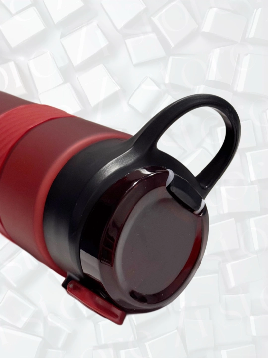 Qulfli, trubkali suv uchun mat sport butilkasi, 900 ml / Zi Store