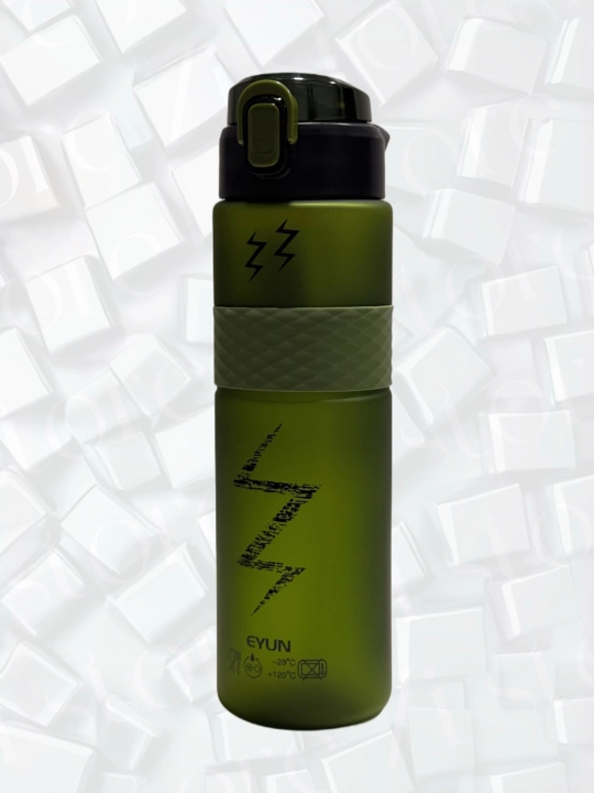 Qulfli, trubkali suv uchun mat sport butilkasi, 900 ml / Zi Store