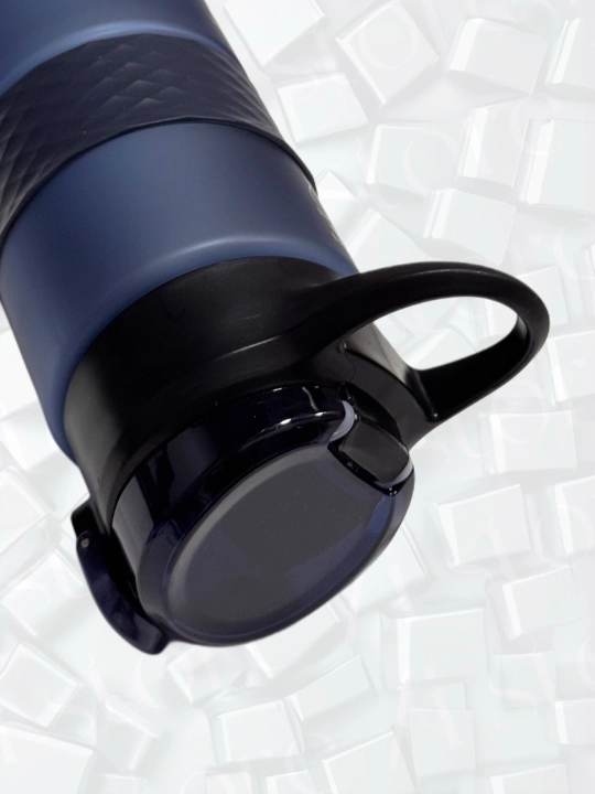Qulfli, trubkali suv uchun mat sport butilkasi, 900 ml / Zi Store
