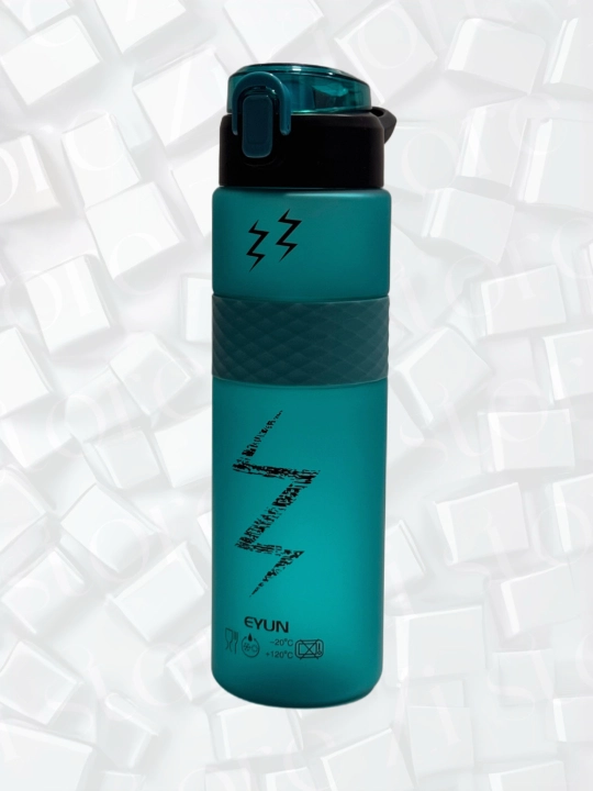 Qulfli, trubkali suv uchun mat sport butilkasi, 900 ml / Zi Store