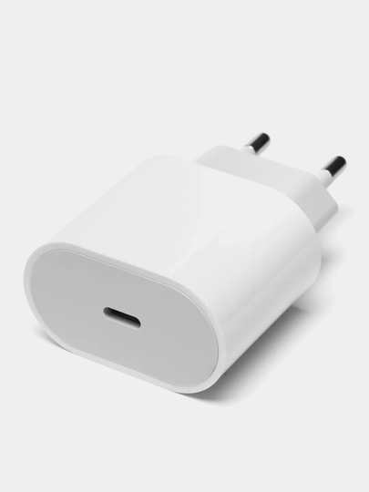 Зарядное устройство для iPhone 20 Вт USB Type C, Бонус Меркан