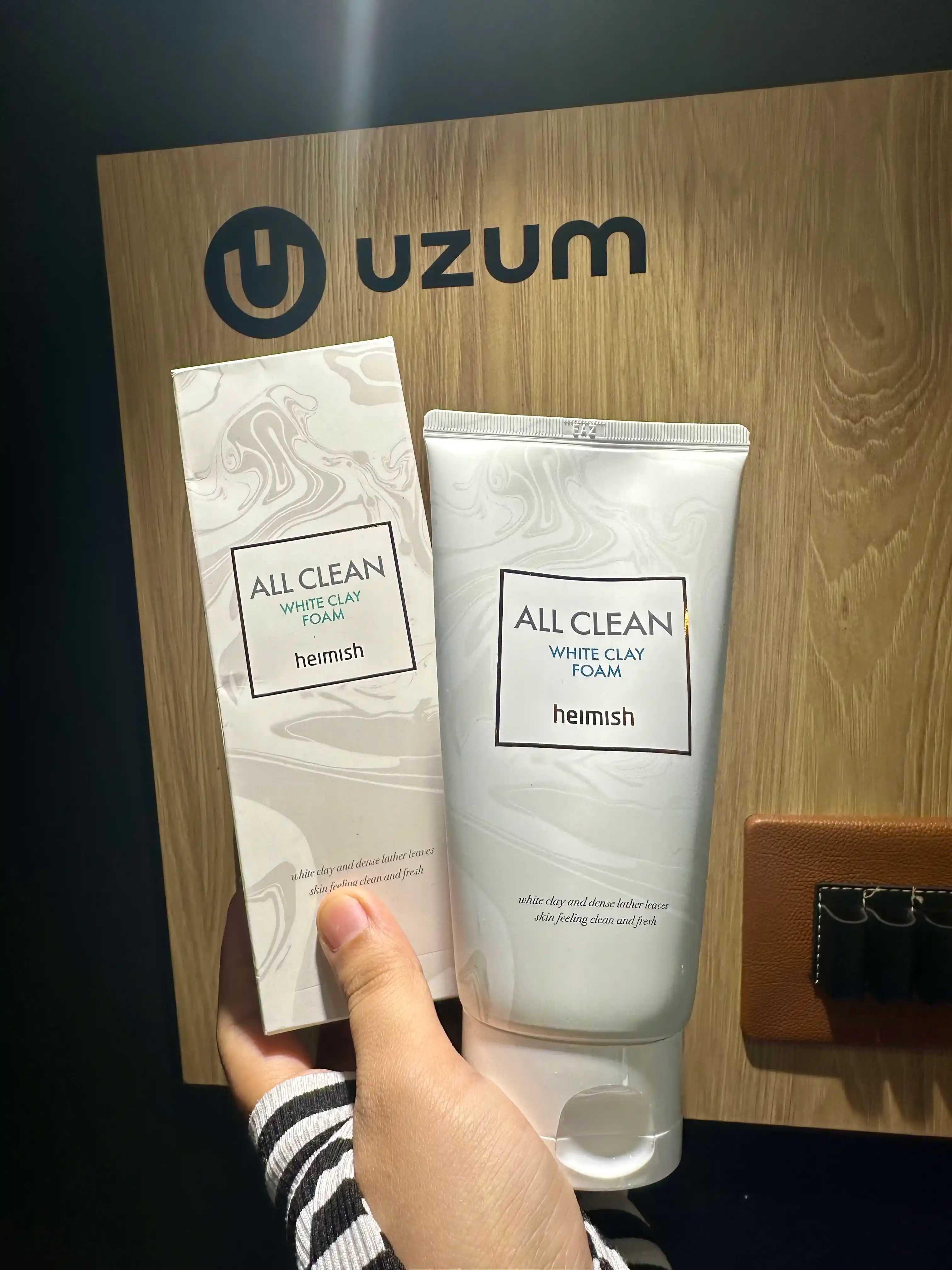 Глиняная пенка HEIMISH All Clean White Clay Foam, для глубокого очищения пор, 150 мл
