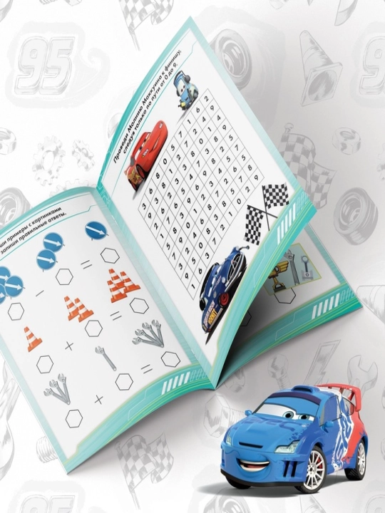 O'quv kitoblari to'plami, nusxa daftarlari, A5, Masha va Ayiq, Moviy traktor, Malikalar