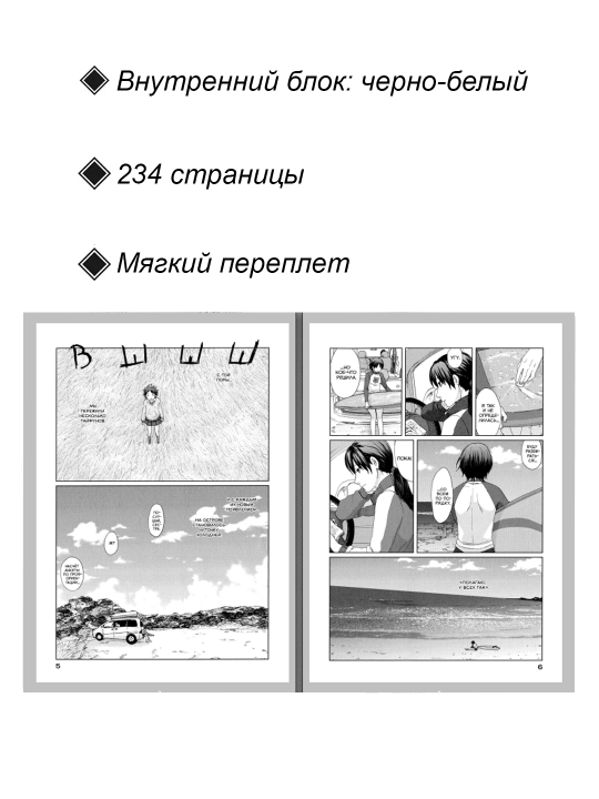 Soniyasiga 5 santimetr, 2 jild, manga