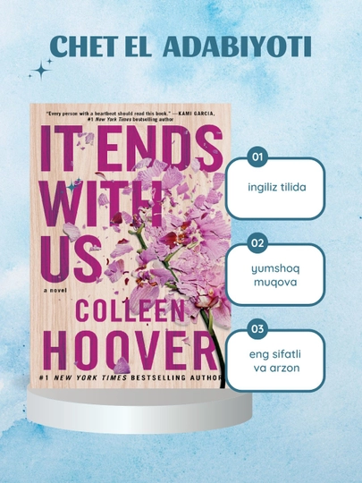 It Ends With Us, Сolleen Hoover, ingliz tilida - 