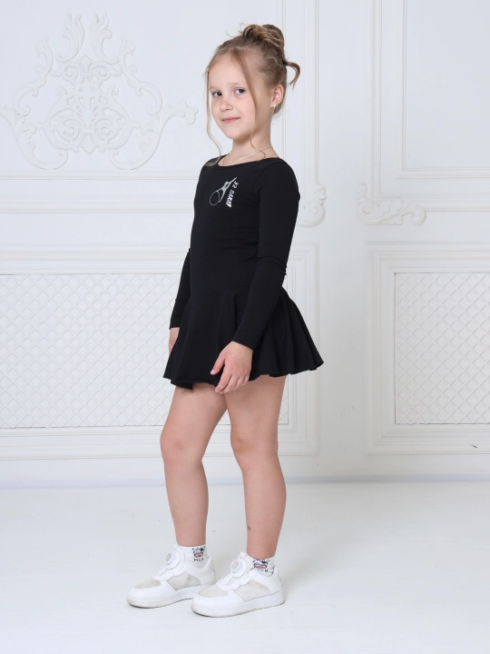 Raqs va gimnastika uchun mashg'ulot formasi, qora UM795032