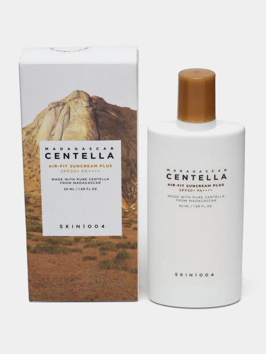 Centella bilan quyoshdan himoya qiluvchi krem SPF 50+ Skin1004 Madagascar, 50 ml - 