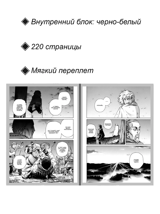 Vinland dostoni, 3 jild, Manga